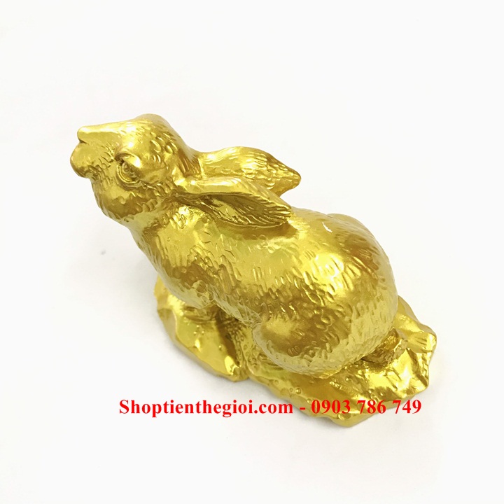 Tượng Con Thỏ Vàng - SP005232 